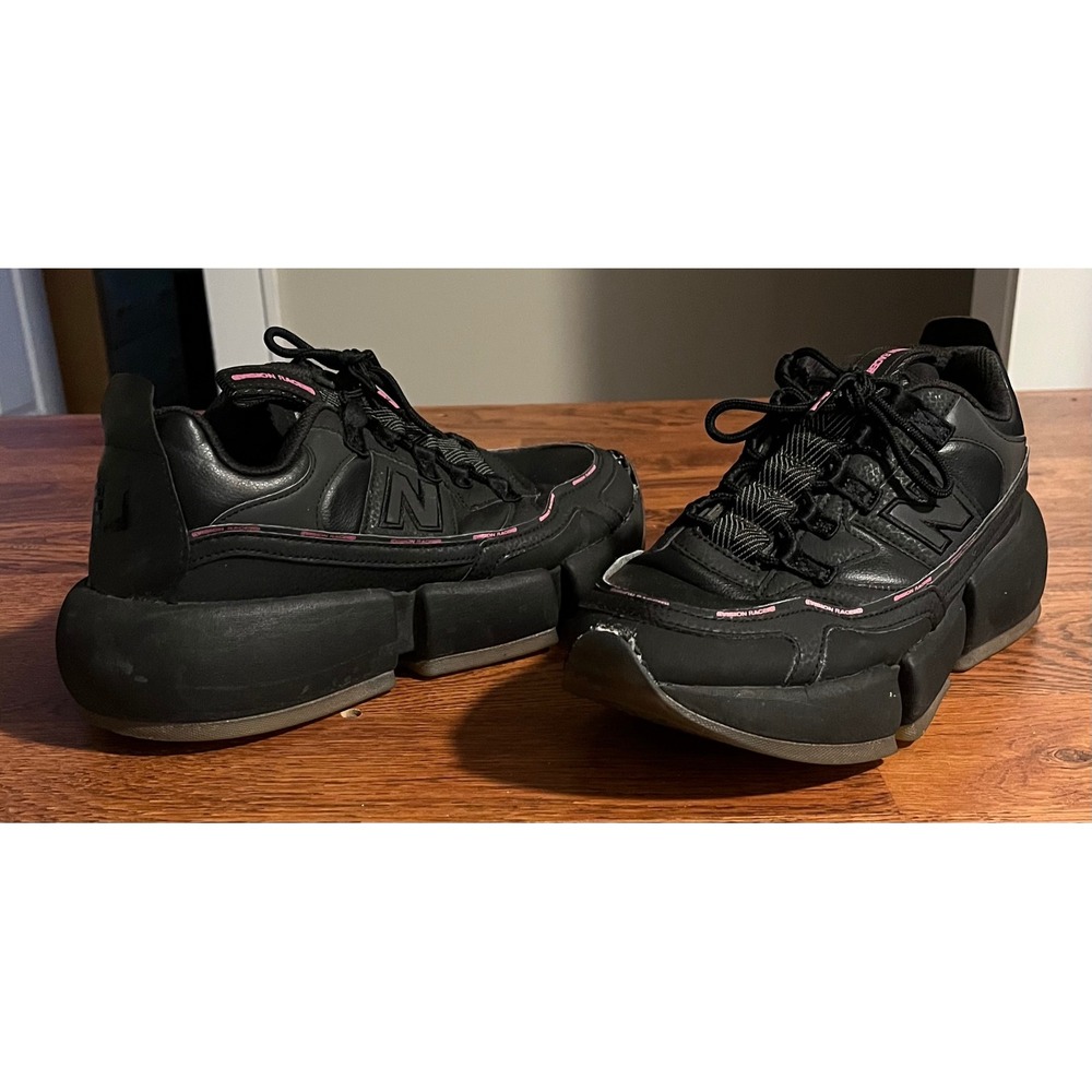 New Balance Jaden Smith Vision Racer Black Pink Sneakers Mens